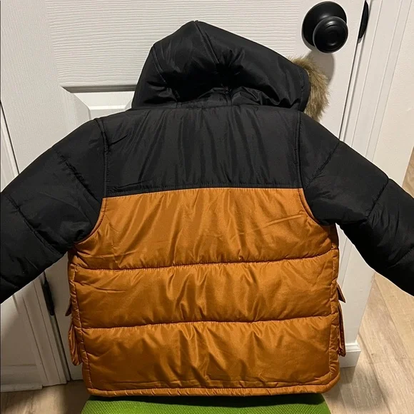 Carter’s Kids Boys Hooded Winter Puffer Coat Jacket 4T Brand New - Picture 4 of 5